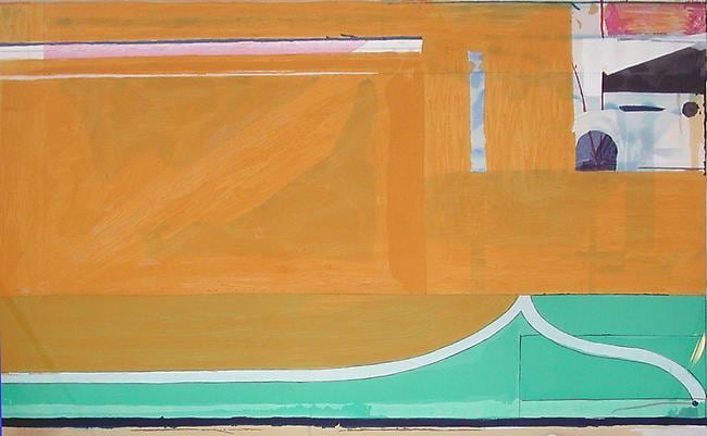 Richard Diebenkorn Ochre