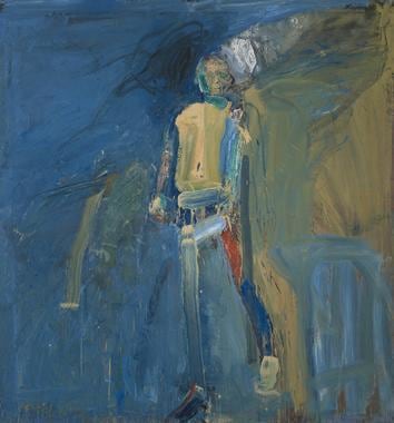 Nathan Oliveira Walking Man #3