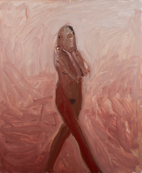 Nathan Oliveira Untitled, Standing Figure #4, 1990