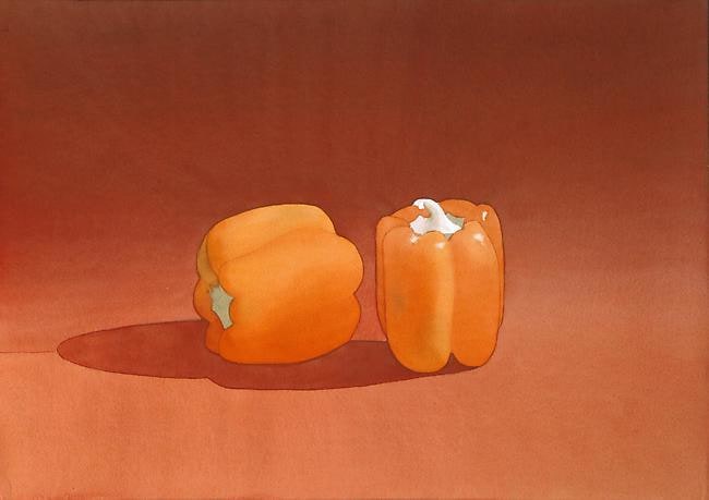 Mark Adams - Watercolors - Exhibitions - Berggruen Gallery