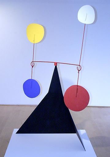 Carroi 1966 sheet metal, wire and paint