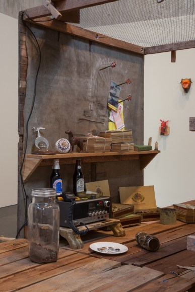 Mike Nelson, Lionheart, Installation view, The New Art Gallery Walsall, 2018.