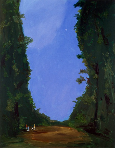 Karen Kilimnik, Candle Burning, 1996