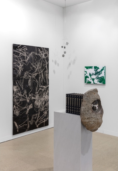 Installation view, Art Basel, 2024. 303 Gallery, Booth K21. Photo: Sebastiano Pellion di Persano