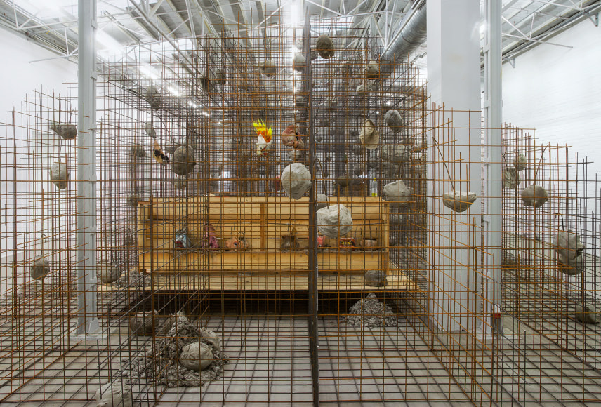 Mike Nelson, Studio apparatus for Kunsthalle M&uuml;nster,&nbsp;2014