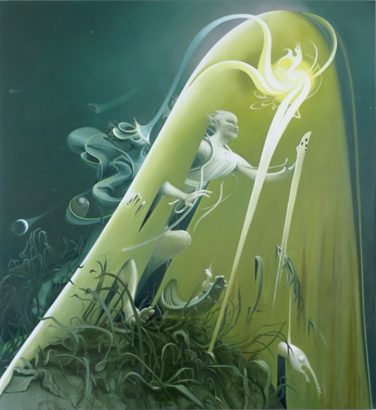 Inka Essenhigh, Setting Sun, 2005