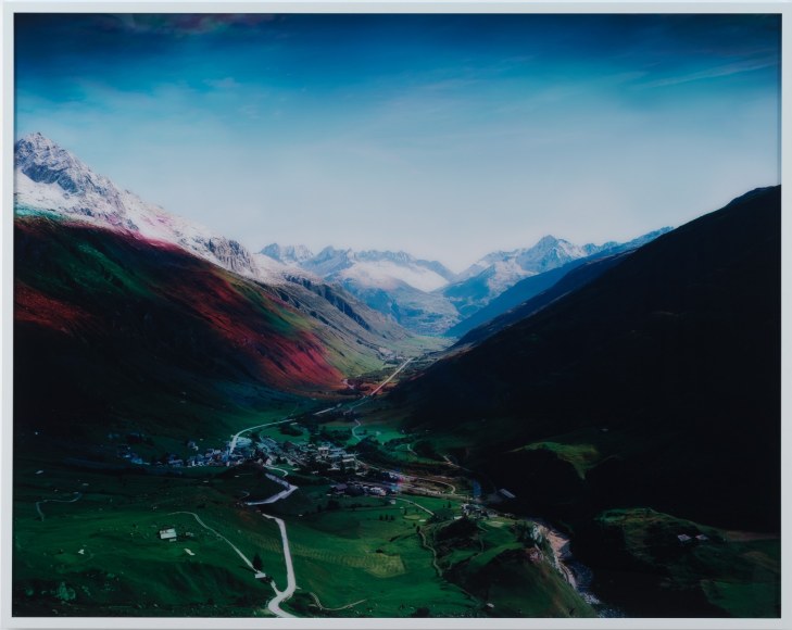 Florian Maier-Aichen, Untitled (Andermatt), 2014