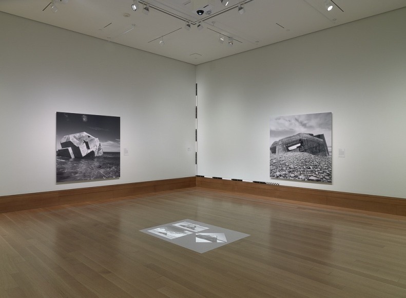 Installation view of In Focus: Jane and Louise Wilson's Sealander, 2017