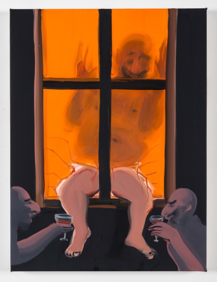 Tala Madani, Stained Glass, 2014