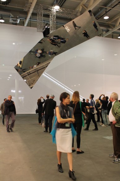 Jeppe Hein, Installation view: Art Basel | Art Unlimited 2015