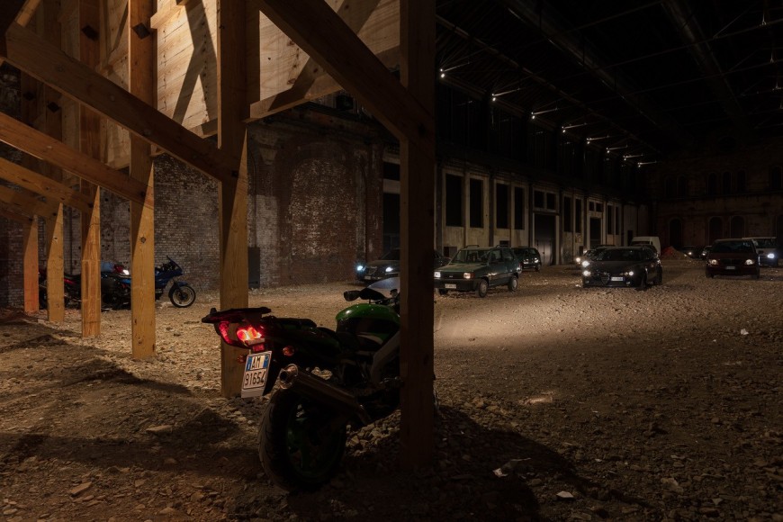Mike Nelson, Installation view: L'Atteso, OGR - Officine Grandi Riparazioni, Turino, 2018