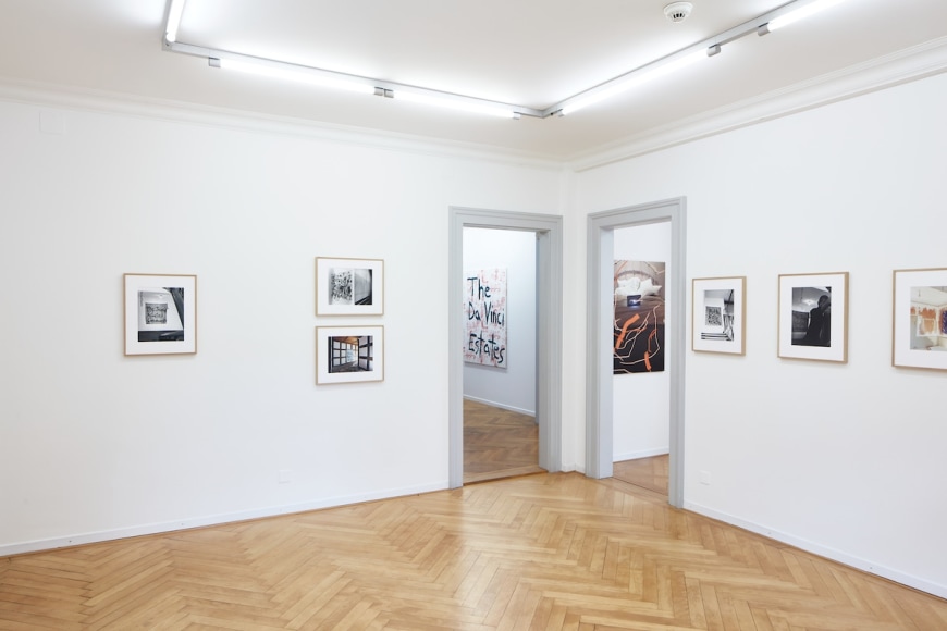 Installation view: Kim Gordon for Design Office feat. In-House Photography by Josephine Pryde, Museum im Bellpark Kriens, 2022. Photo: © Martin Stollenwerk