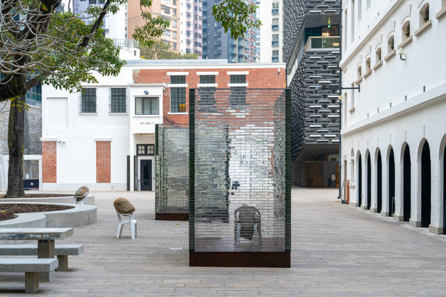 Alicja Kwade, Waiting Pavilions, Tai Kwun Contemporary, Hong Kong, China, Dec 20, 2024 - Dec 26, 2026, Courtesy of the artist and Tai Kwun Contemporary, Installation view by Jimmy Ho.
