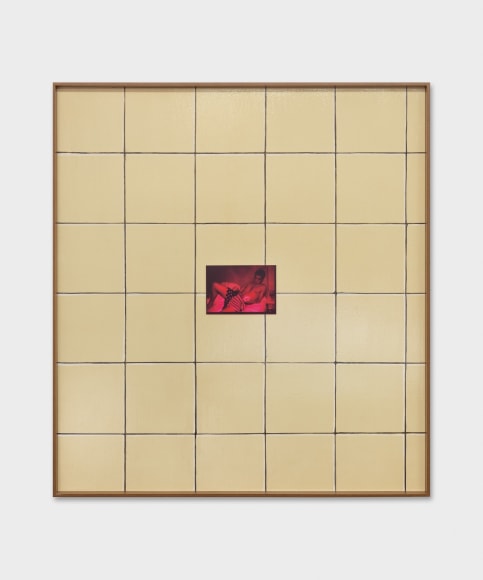 Valentin Carron, Wall Tile And Chroma, 2019