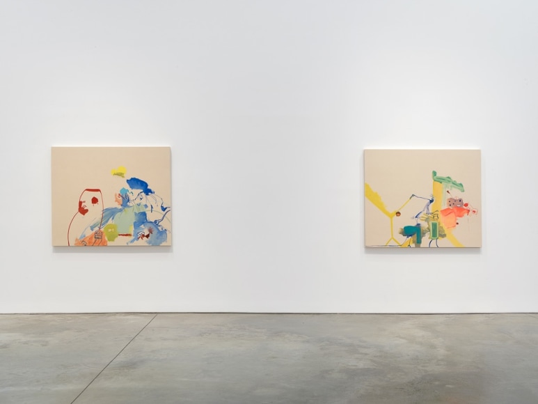 Sue Williams, Installation view: 303 Gallery, 2017
