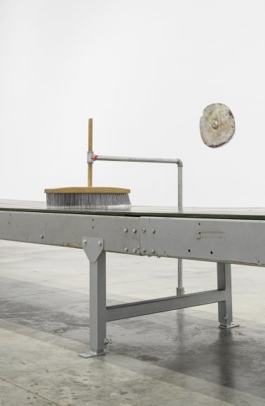 Exhibition view: Nina Canell, Mother of Dust, 303 Gallery, New York, 2023. Photo: Justin Craun