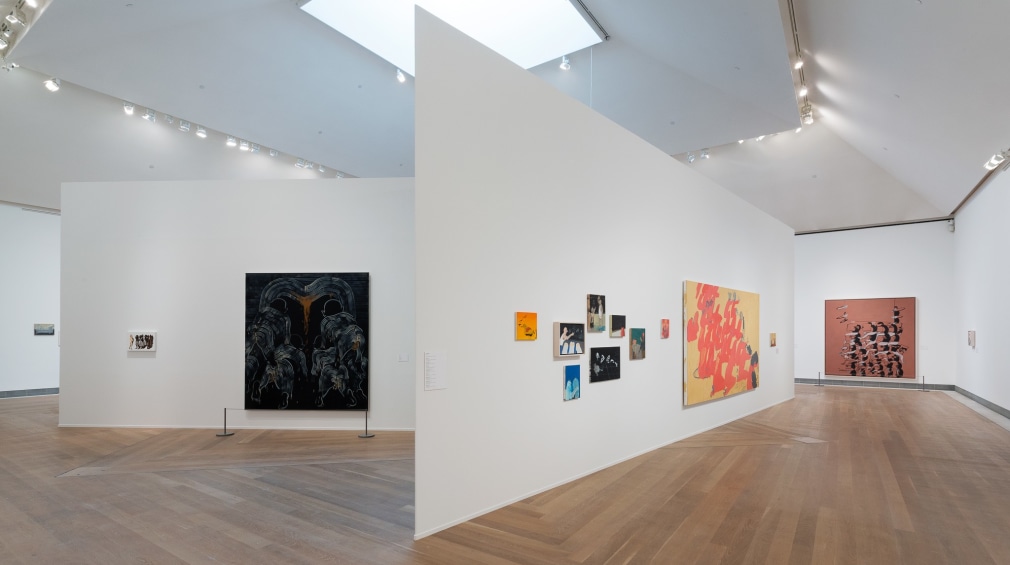 Installation view: Tala Madani: Rip Image, Moderna Musseet, Stockholm, 2013