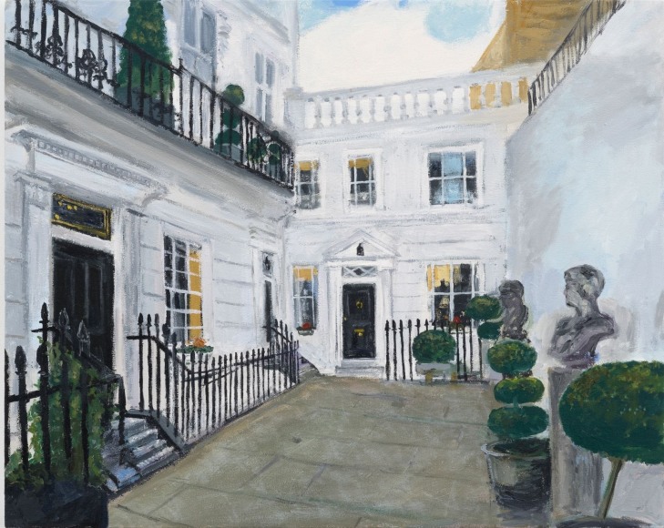 Karen Kilimnik, my secret agent Mews house, London, Mayfair, 2016