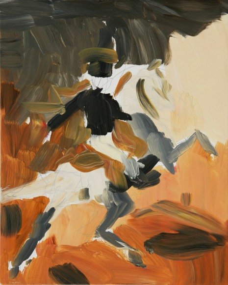 Karen Kilimnik, the general rallying the troops at Waterloo, 2006