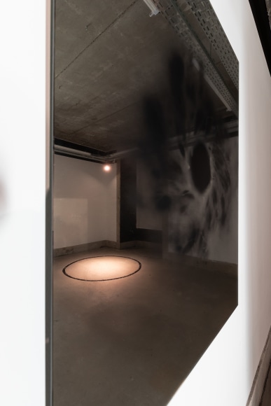 Installation view: Kim Gordon, Object of Projection, curated by Lawrence English, gnration, Braga, Portugal., Photo: Adriano Ferreira Borges