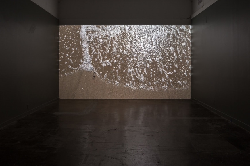 Sam Falls, Installation view: Ballroom Marfa, Texas, March 13 – August 16, 2015