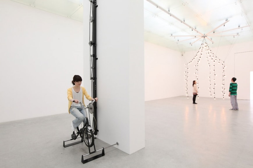 Jeppe Hein, Installation view: 360°, 21st Century Museum of Contemporary Art, 2011