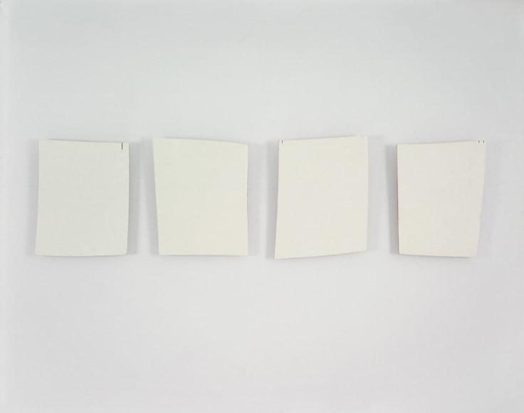 Installation view: David Cabrera, 303 Gallery, New York, 1987