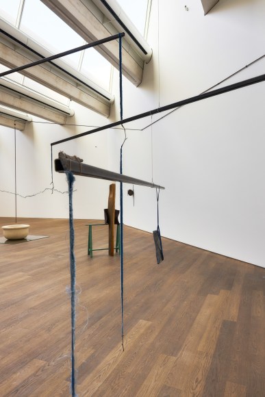 Installatation view: Katinka Bock - Smog / Tomorrow’s Sculpture, Mudam Luxembourg, 2018, Photo: Johannes Schwartz