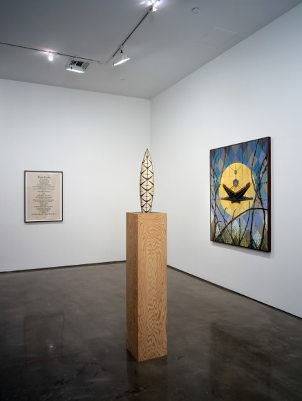 David Thorpe Installation view: A vexed and troubled Englishman sees a parting in the fog which is a glimpse of the glory, or a sweet sip of liberty.
