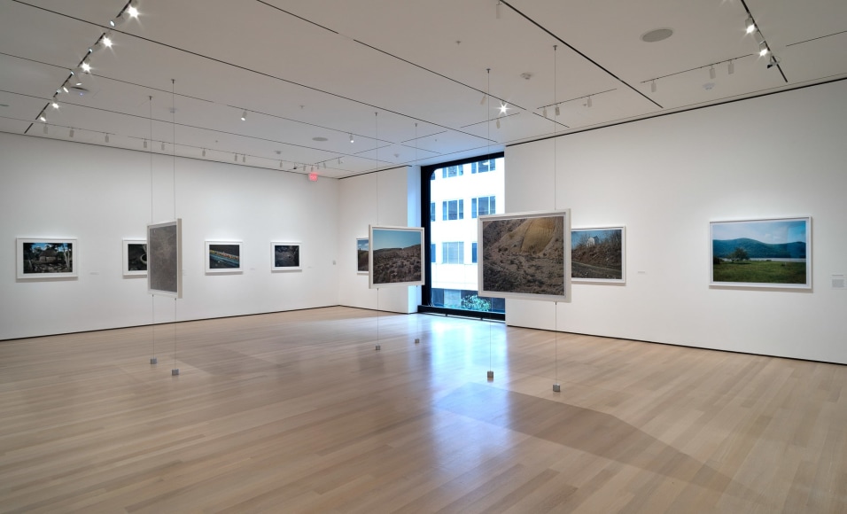 Installation view of Stephen Shore. The Museum of Modern Art, NY, November 19, 2017 – May 28, 2018.