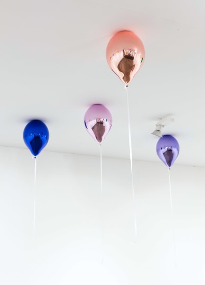 Jeppe Hein, Installation view: FIAC, 2017