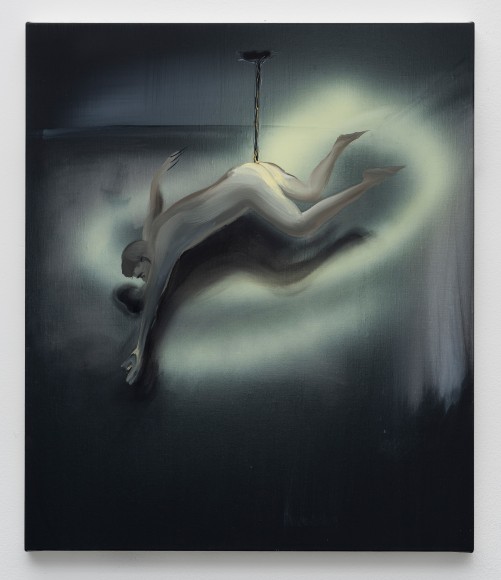 Tala Madani, Chandelier, 2016