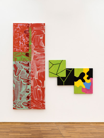 Mary Heilmann and David Reed, Two By Two, 2015