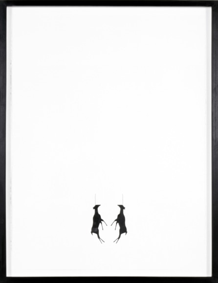 Kristin Oppenheim, Hanging Deer Two