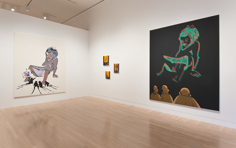 Tala Madani, Installation view: Made in L.A. 2014, Hammer Museum, Los Angeles