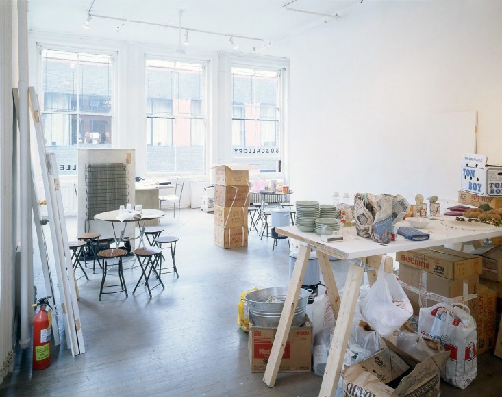 Rirkrit Tiravanija, untitled 1995 (still), Installation view: 303 Gallery, New York