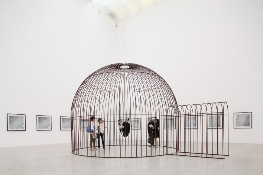 Jeppe Hein, Installation view: 360°, 21st Century Museum of Contemporary Art, 2011