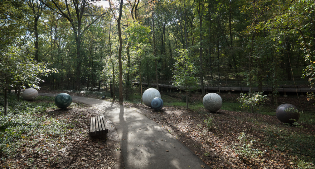 Alicja Kwade, Pars Pro Toto, 2020, Natural stone, Dimensions variable