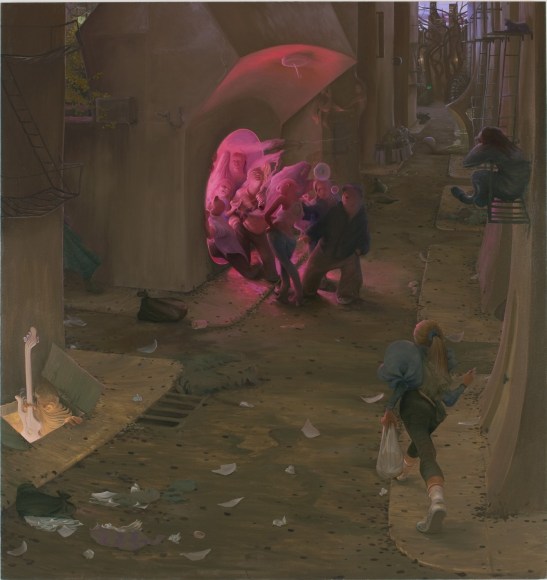 Inka Essenhigh, Lower East Side, 2009