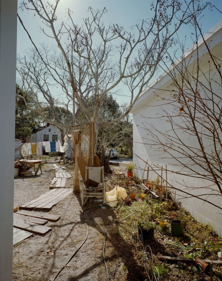 Stephen Shore, Backyard off U.S. 98, Apalachacola, Florida, February 4, 1976