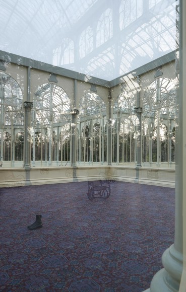 Dominique Gonzalez-Foerster, Splendide Hotel, Palacio de Cristal, Parque del Retiro, 2014
