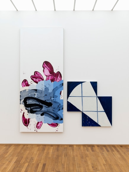 Mary Heilmann and David Reed, Two By Two, 2015