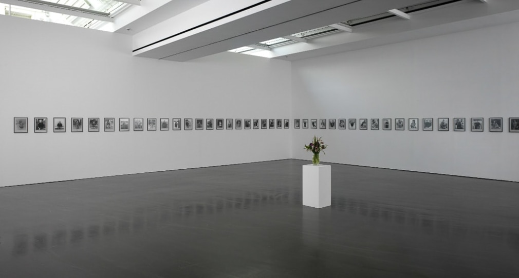 Hans-Peter Feldmann, Installation view: An Art Exhibition, Kunsthalle Düsseldorf, 2010