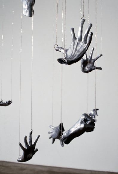 Liz Larner, Installation view: without words, 303 Gallery, New York, 1994