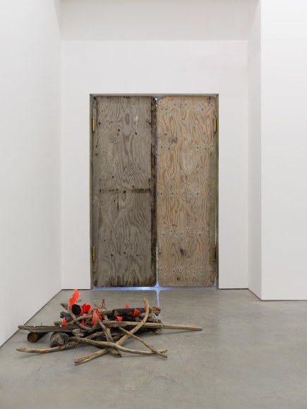 Mike Nelson, Gang of Seven, 2013, Installation at 303 Gallery, 2015