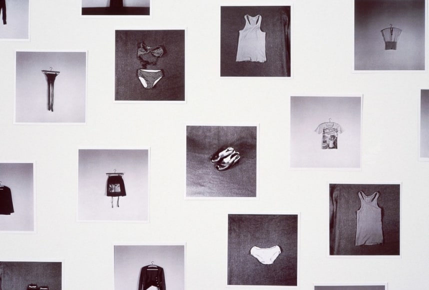 Hans-Peter Feldmann, All the clothes of a woman (detail)
