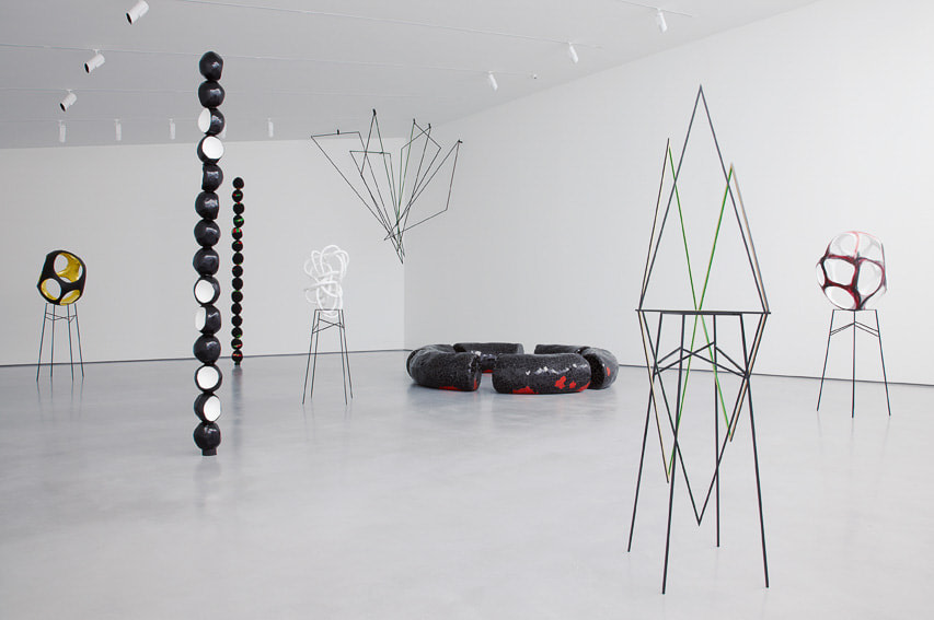 Eva Rothschild, Installation view: Hot Touch, The Hepworth Wakefield 2011