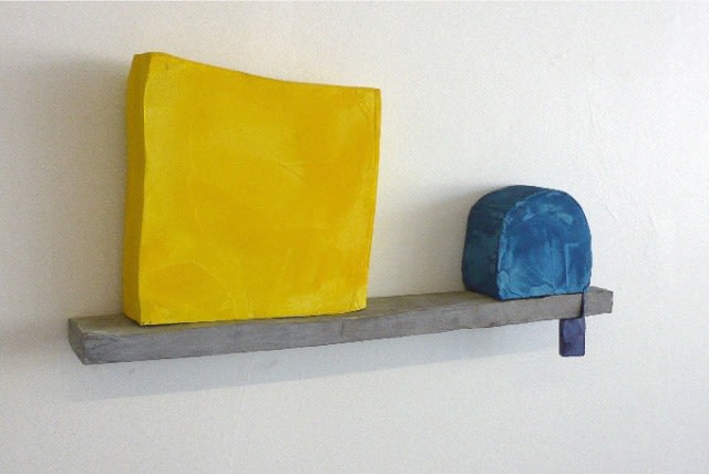 Jim Mattei, Sideview: the ricketier the better (sculpture form 1), 2009