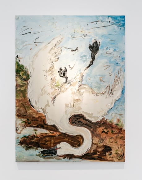 Tanya Merrill, Swan on the shore