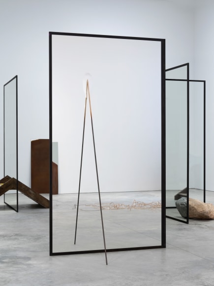 Alicja Kwade, Installation view: I Rise Again, Changed But The Same, 303 Gallery, 2016